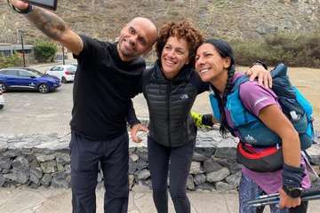  Sandra Moreno, la teldense que devora kilómetros/TA.